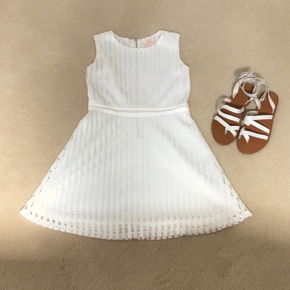 Forever 21 Other - GIRLS WHITE LACE DRESS AND SANDALS FOREVER 21